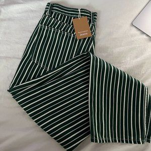 Reformation Striped Jeans